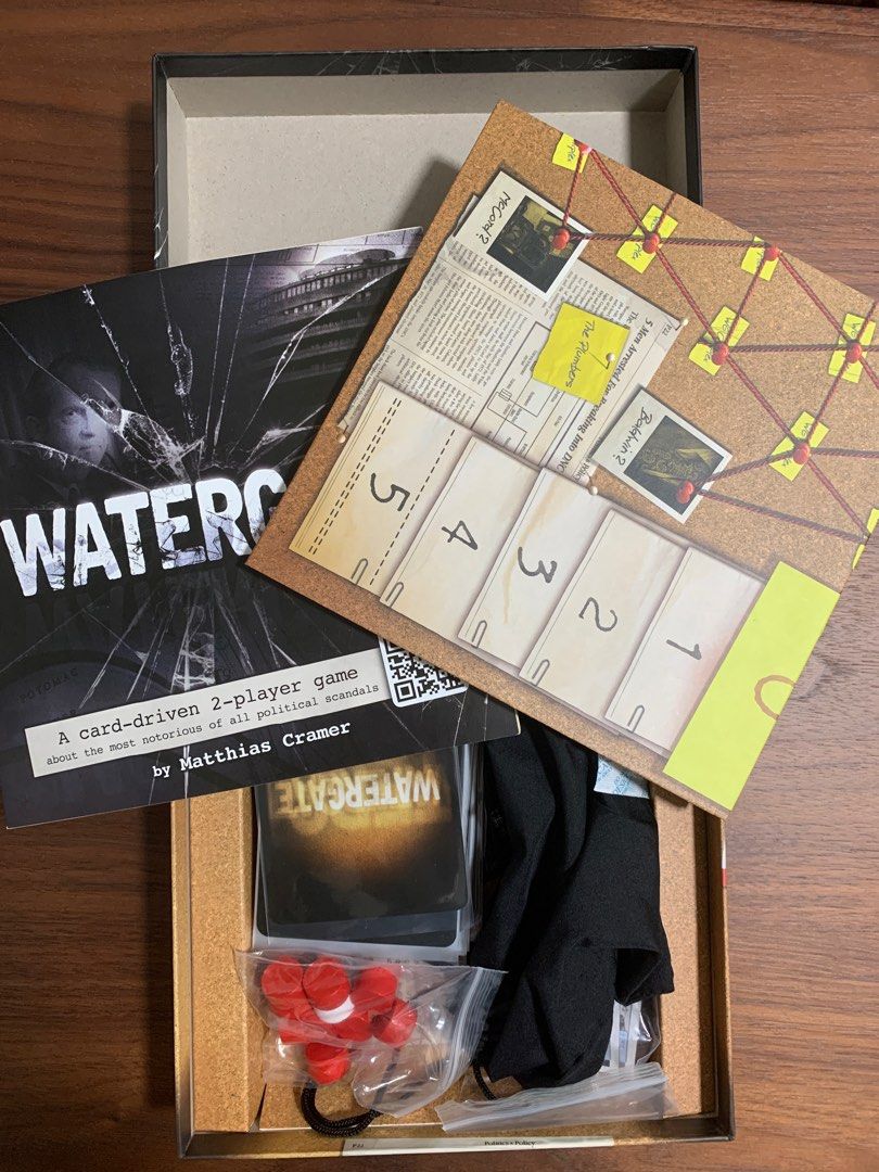 Watergate board game, Hobbies & Toys, Toys & Games on Carousell