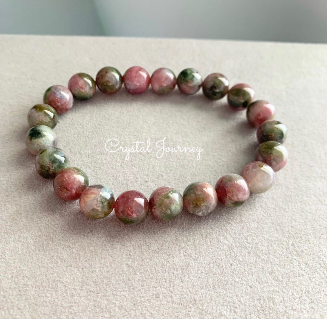 Watermelon Tourmaline Bracelet