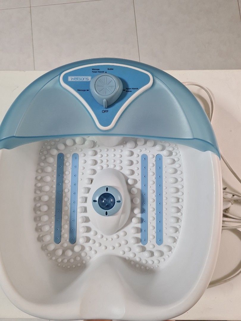 Watsons Foot Spa Machine, Beauty & Personal Care, Foot Care on Carousell