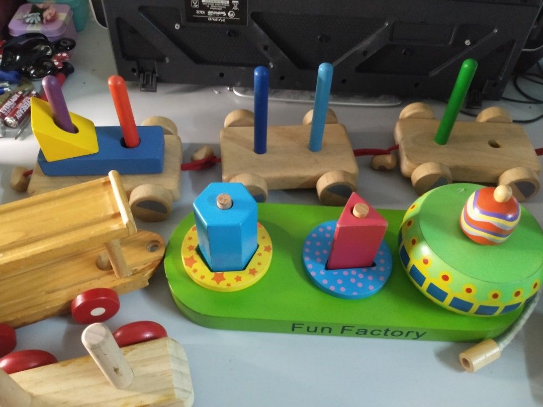 Wooden toys, Hobbies & Toys, Toys & Games on Carousell