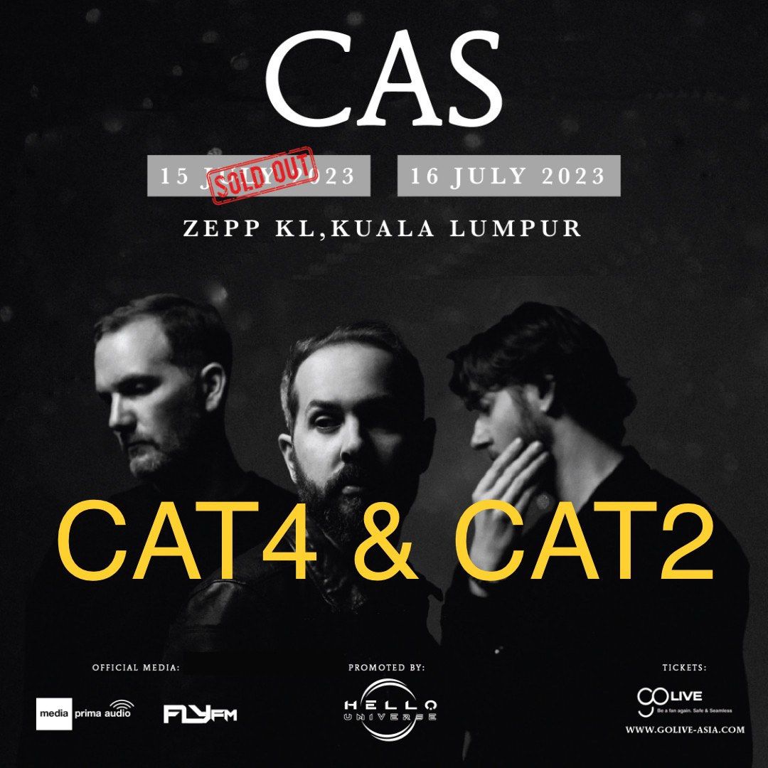 Wts Cas Cigarettes After Sex Live In Kl 16 July Tickets And Vouchers Event Tickets On Carousell 