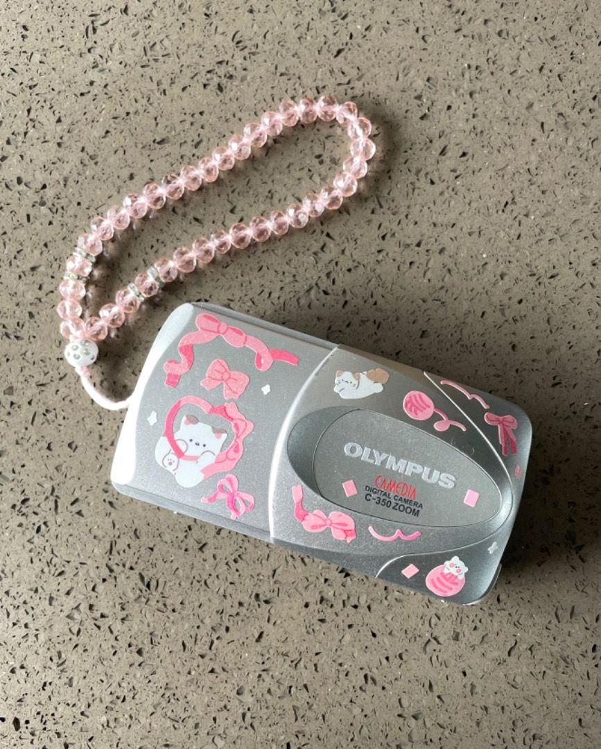 y2k olympus c350 zoom CCD digicam, Photography, Cameras on Carousell