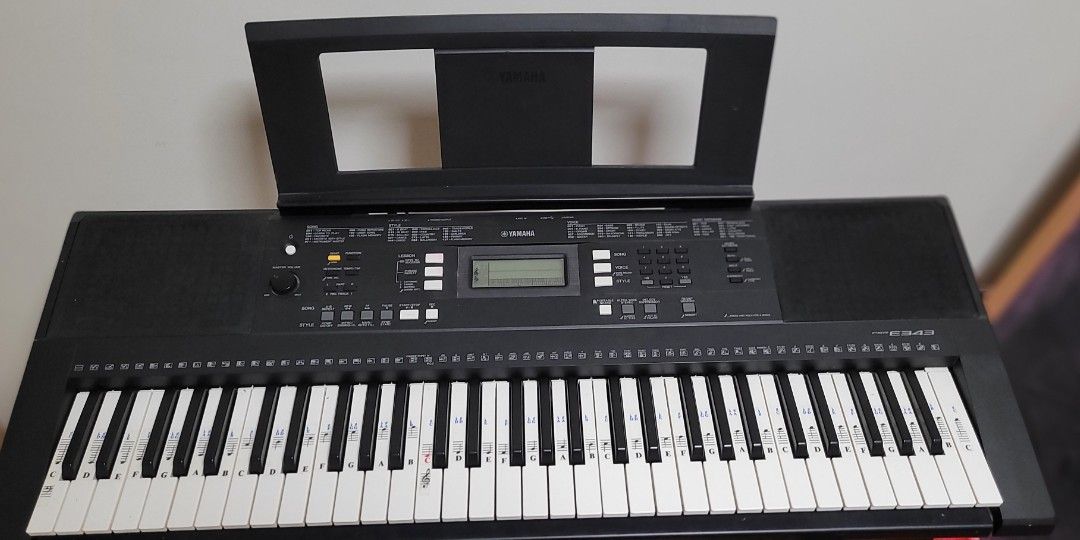 Yamaha PSR E343, Audio, Portable Music Players on Carousell