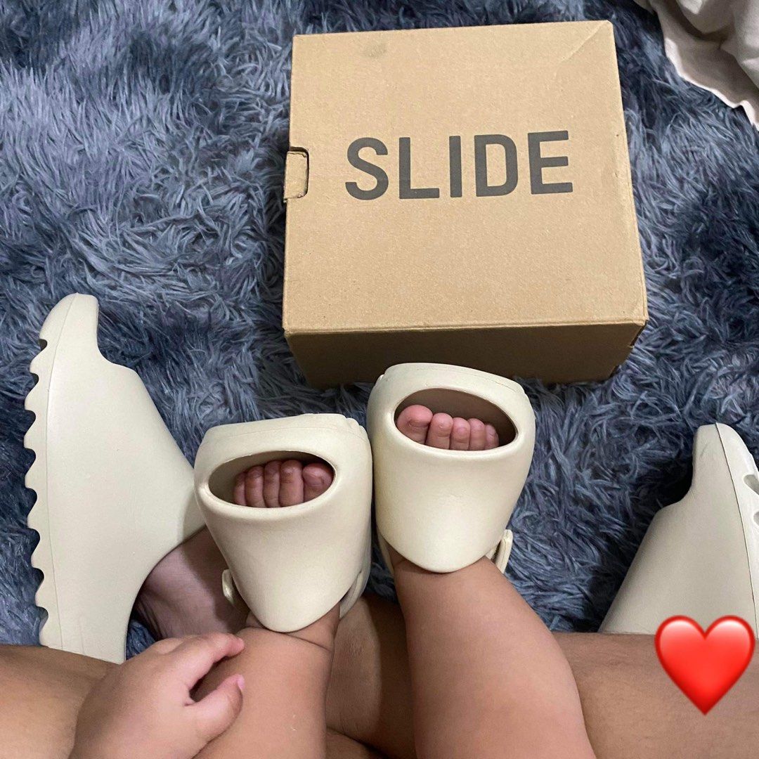 Baby yeezy deals slide