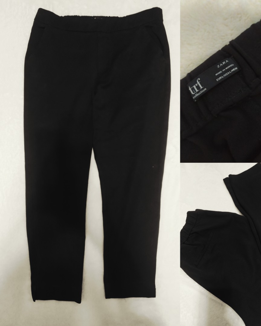 Zara trafaluc black pants on Carousell