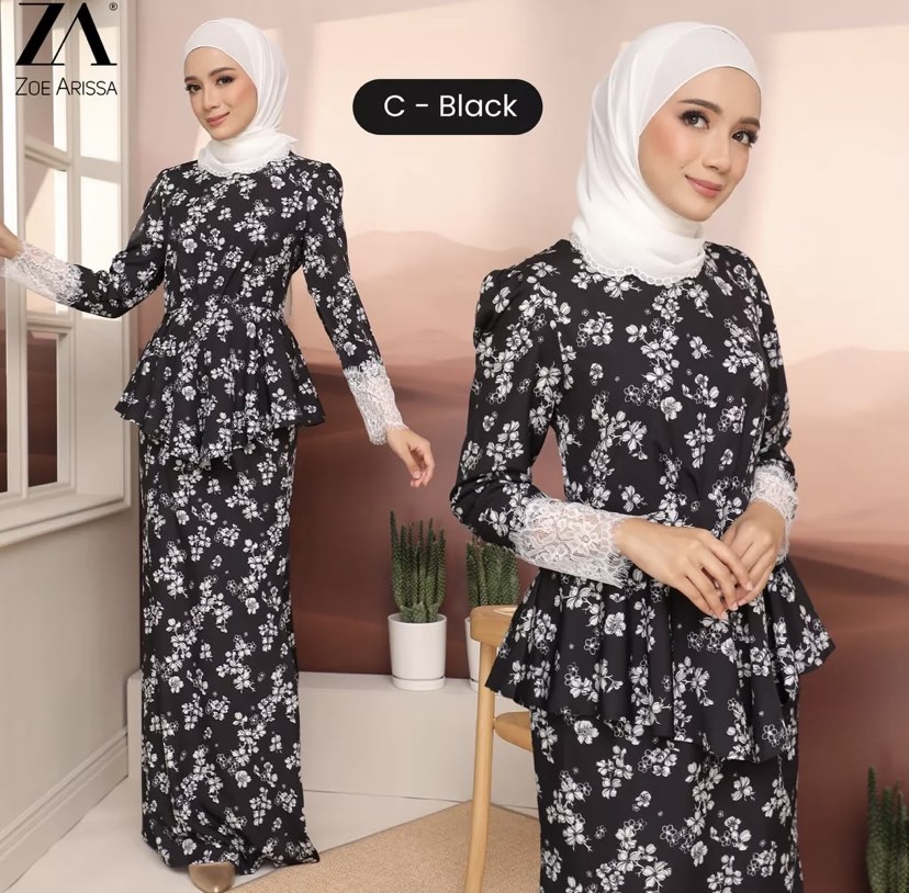 Zoe Arissa, Women's Fashion, Muslimah Fashion, Baju Kurung & sets on ...