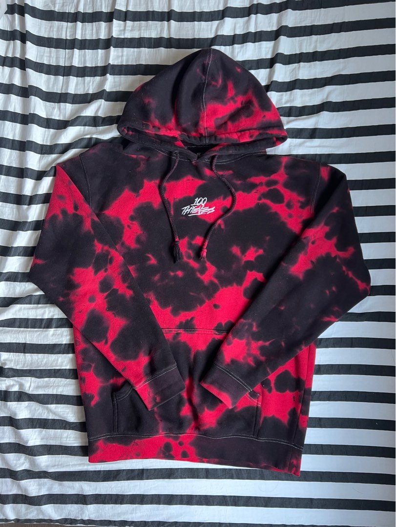 100 Thieves Tie Dye Hoodie