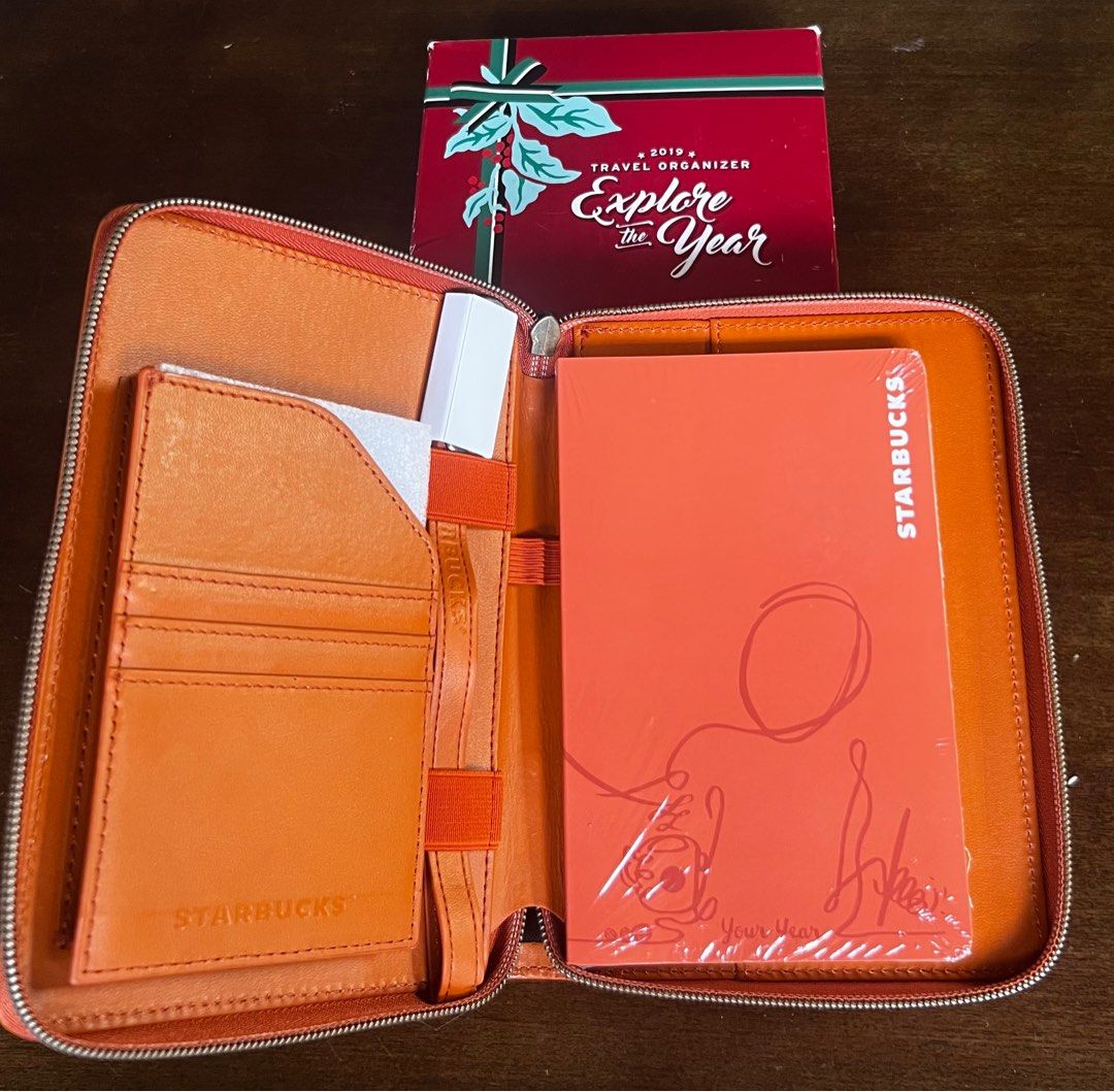 2019 Starbucks Travel Organizer/Planner on Carousell