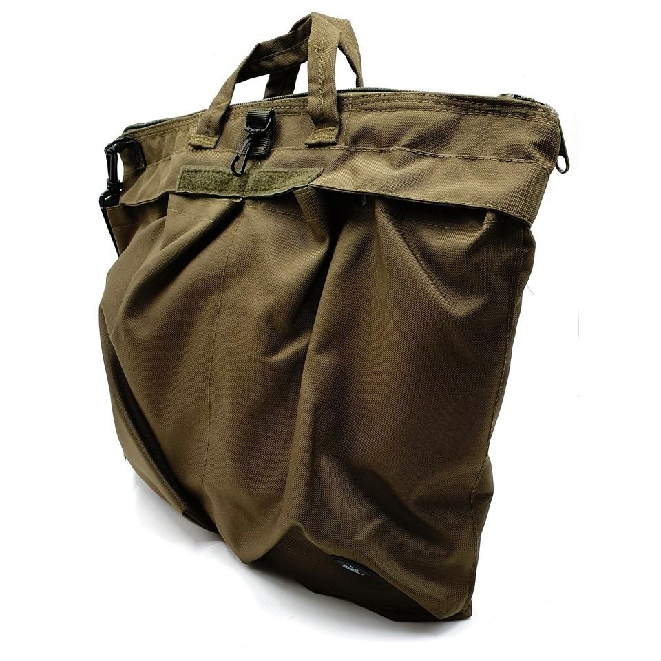 3435) ARMY SAF ORIGINAL PILOT MOTORCYCLE HELMET SLING BAG, Men's