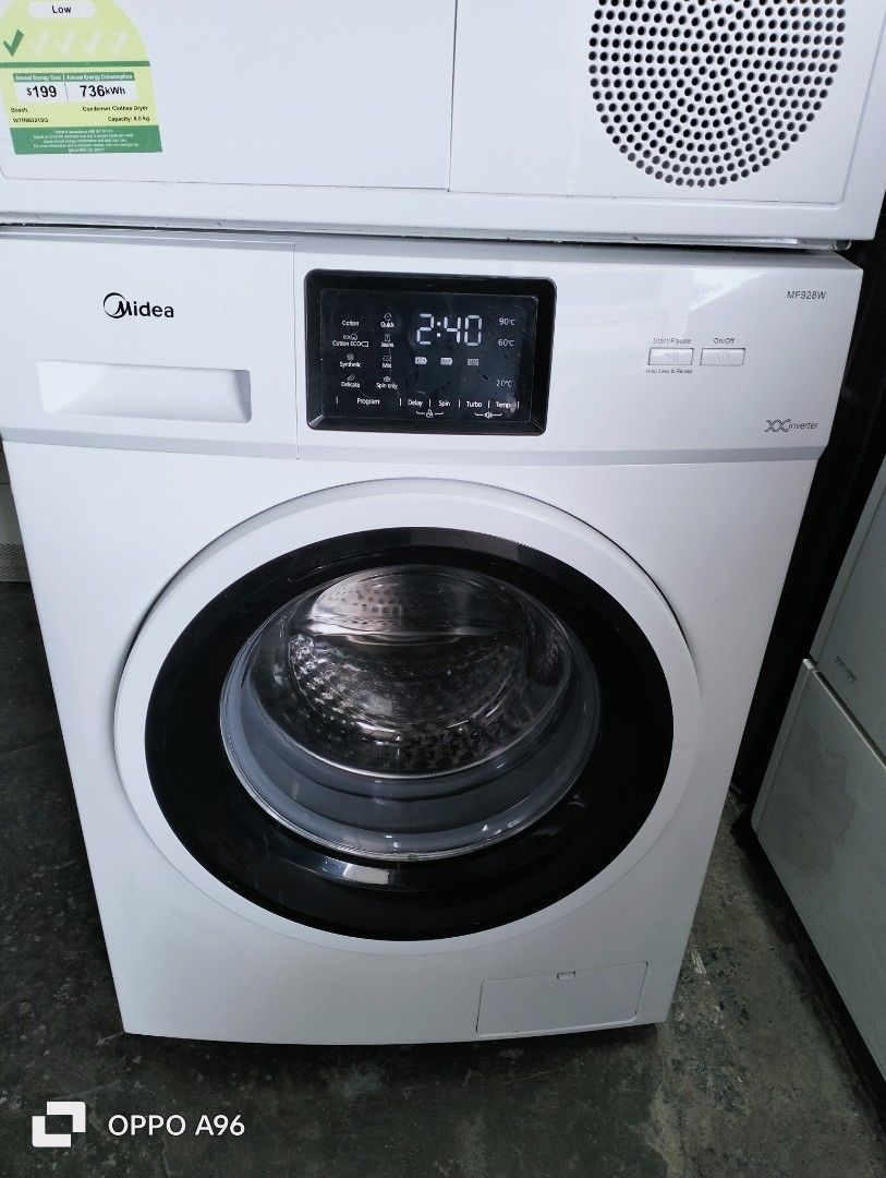 9/8Kg Washing Machine& Condenser Dryer(Pair), TV & Home Appliances
