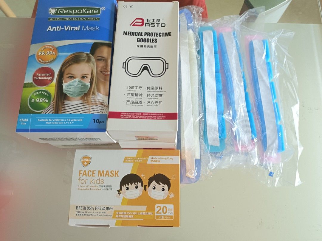 Daiso face mask (kids/children) 兒童口罩, 健康及營養食用品, 口罩、面罩- Carousell