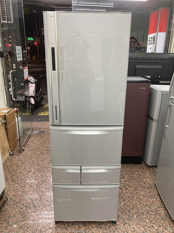 TOSHIBA製氷機付き 大型冷蔵庫 5ドア GR-43ZX - キッチン家電
