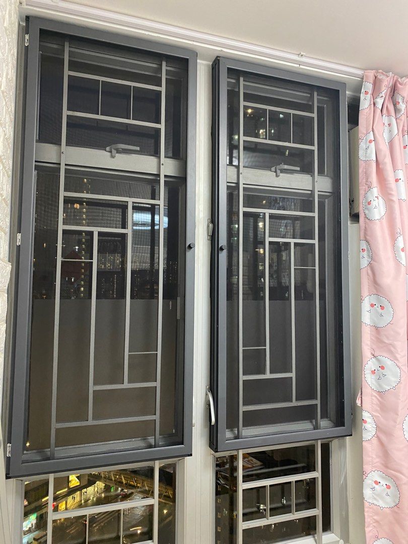 ❤️ 超高清掩門式窗網🪟 防貓網開門款蚊網$599@1隻窗, 傢俬＆家居, 家居裝飾, 窗簾- Carousell