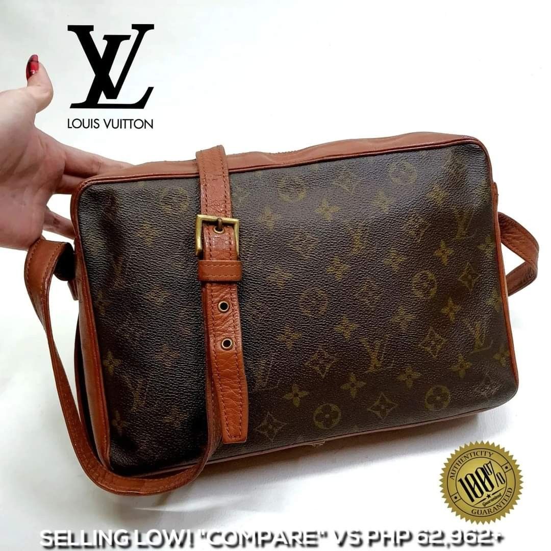 Vintage Louis Vuitton Monogram Sac Bandouliere 30 Bag with