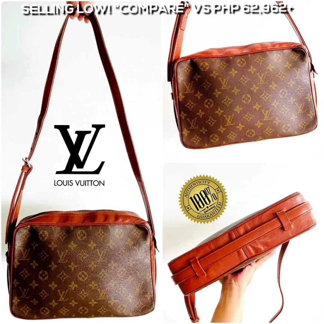Vintage Louis Vuitton Sac Bandoliere Unsex Satchel/Crossbody Bag