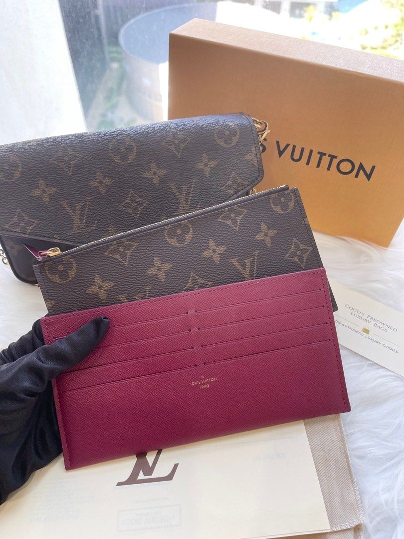 💯 Authentic LV Felicie Pochette, Luxury, Bags & Wallets on Carousell