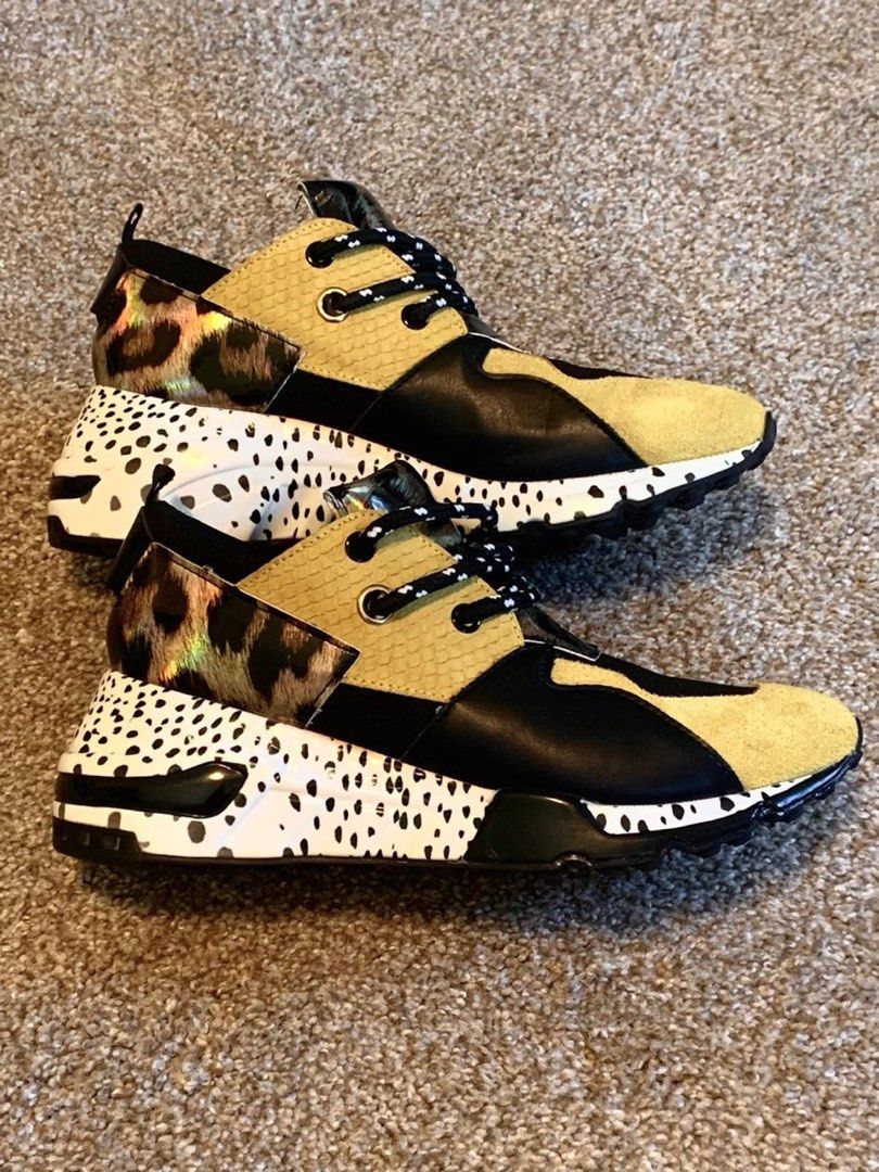 Steve madden cliff sneakers yellow outlet