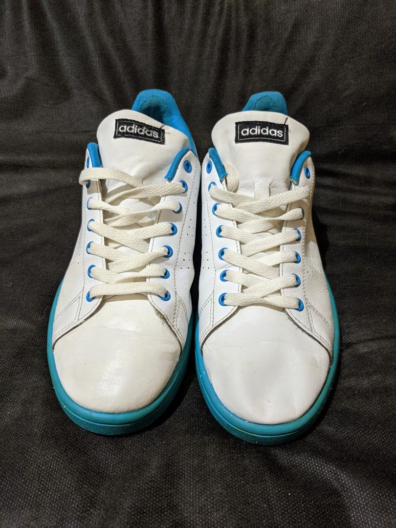 Adidas neo top advantage white tosca
