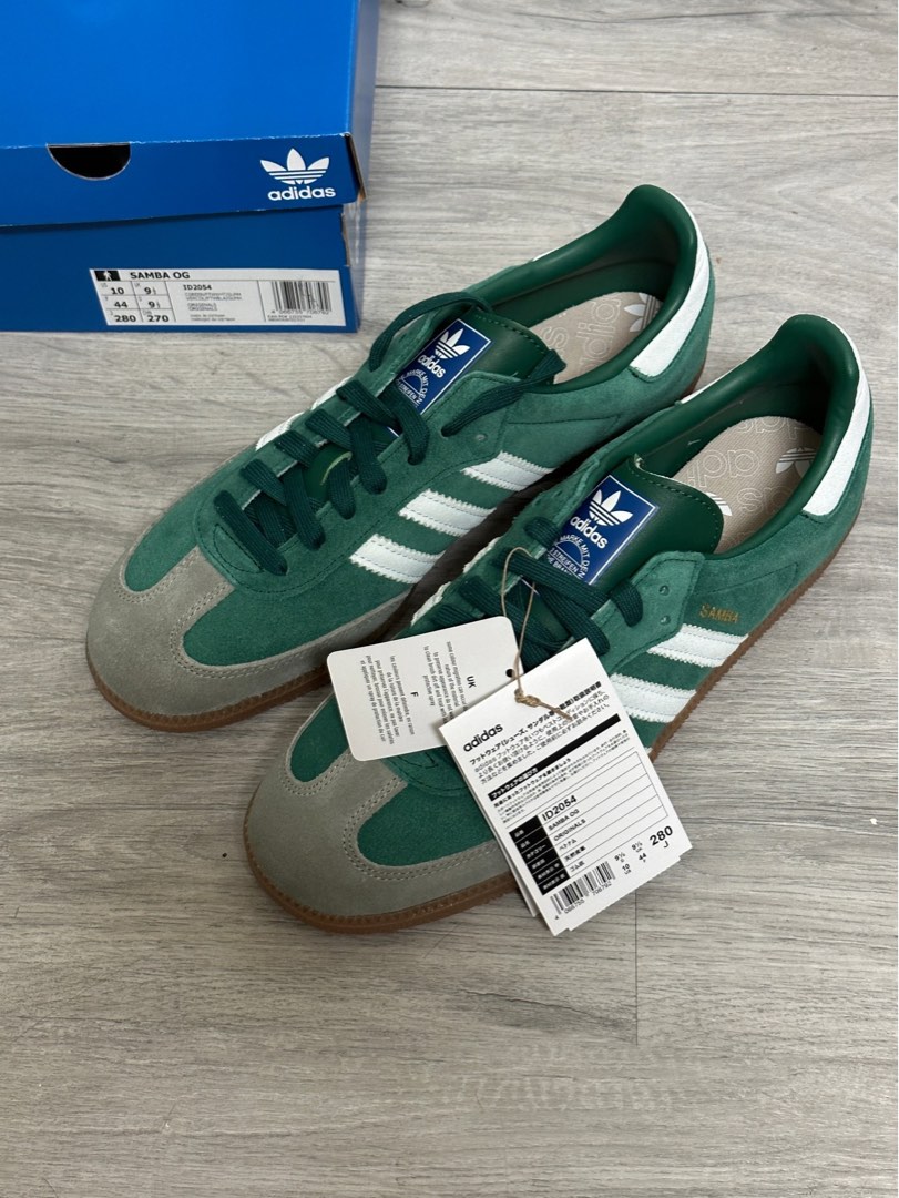 売上No.1 【28cm】ADIDAS SAMBA OG CHALK GREEN - 靴