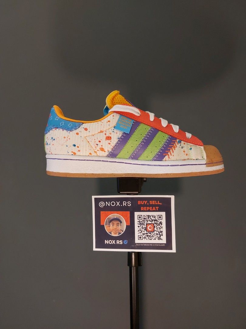 Adidas Superstar Rainbow Pastel 6US WOMEN Women s Fashion