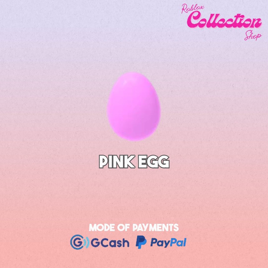Pink Egg Adopt Me on Carousell