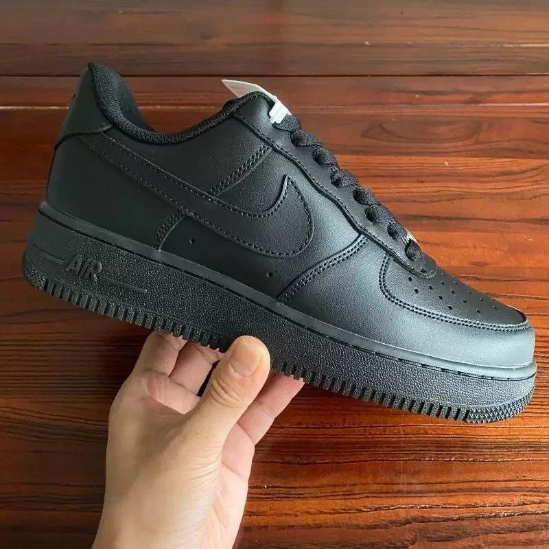 Air Force 1 07 Triple Black Luxury Sneakers Footwear on Carousell