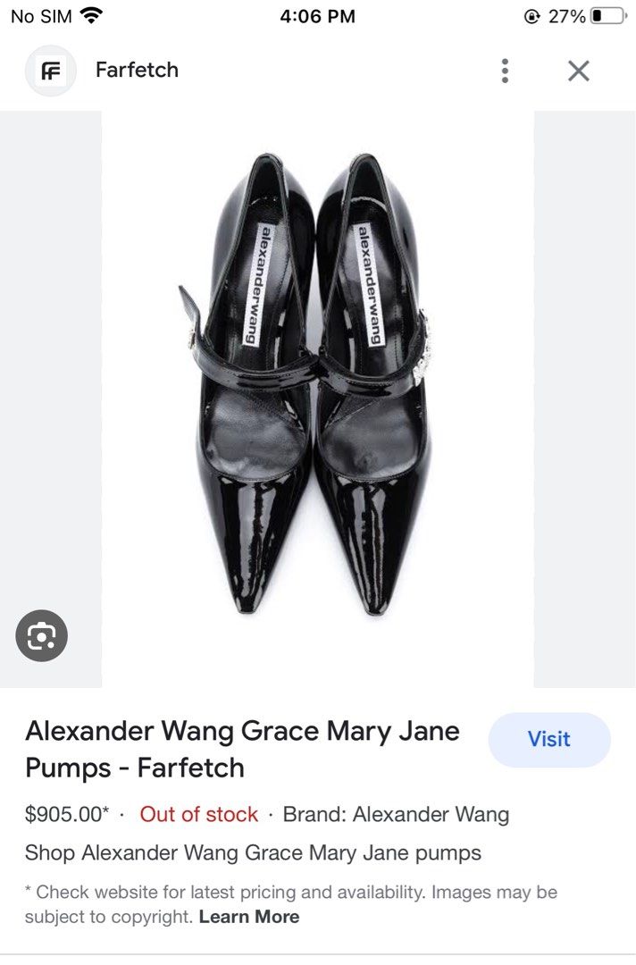 Alexander wang mary clearance janes