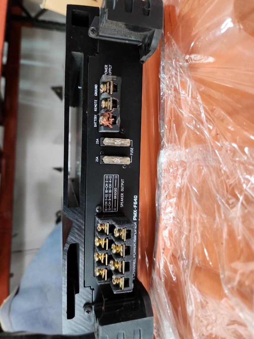 Alpine 4 channel amplifier, Car Accessories, Accessories on Carousell