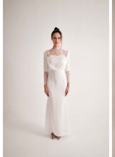 Atelier Wiola White Dress (size S)