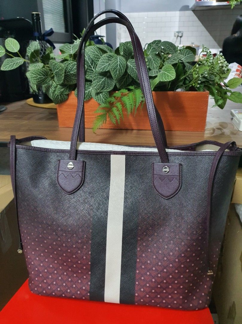 Authentic BALLY tote bag two-way Bally bag, unisex, made in