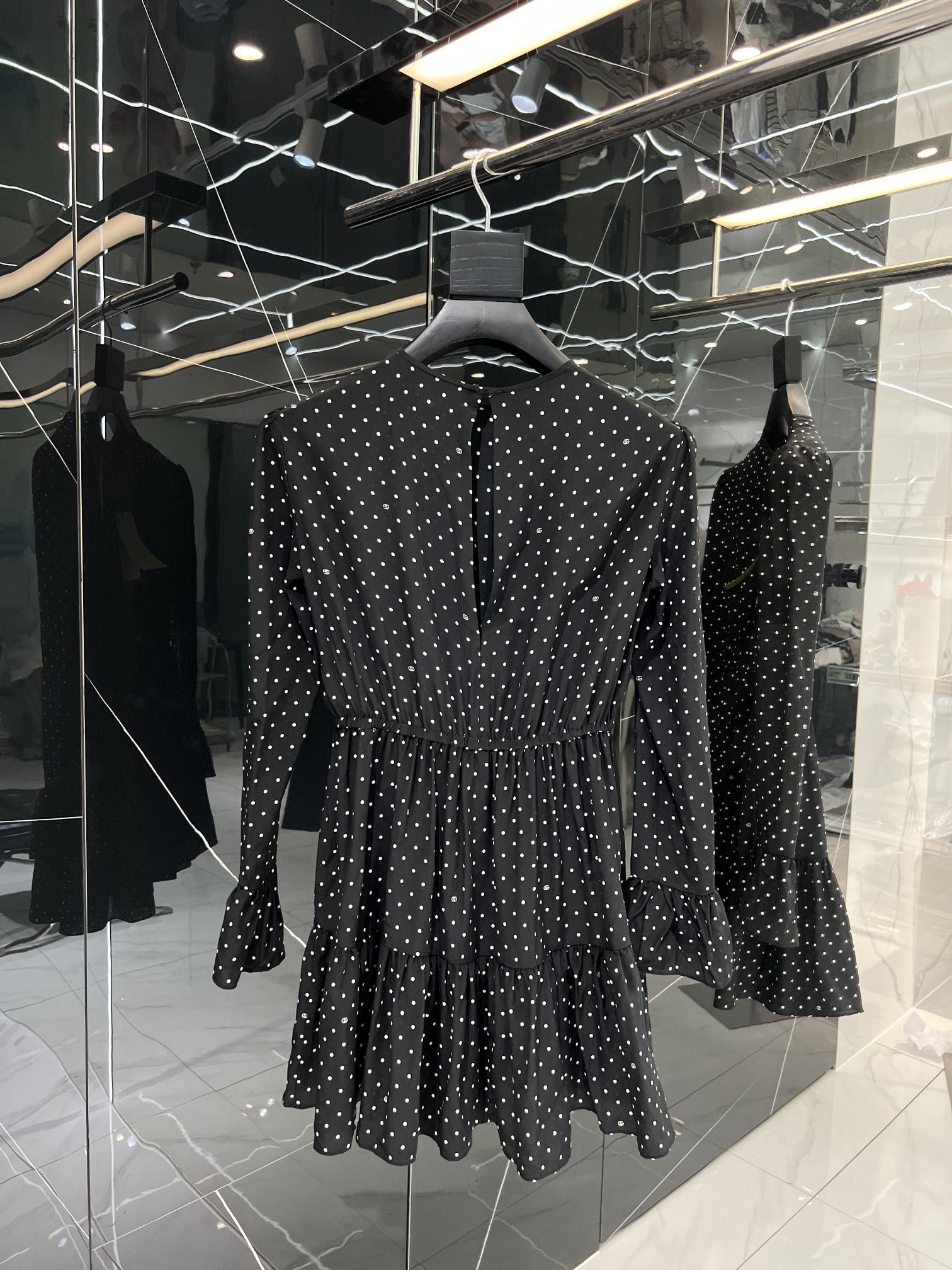 Gucci polka deals dot dress