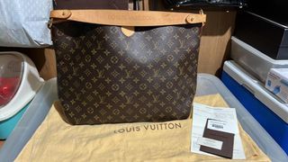 🎯authentic LOUIS VUITTON MONOGRAM   DELIGHTFUL MM SHOULDER BAG