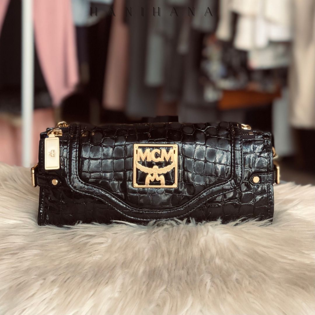 Authentic MCM tote bag, Luxury, Bags & Wallets on Carousell