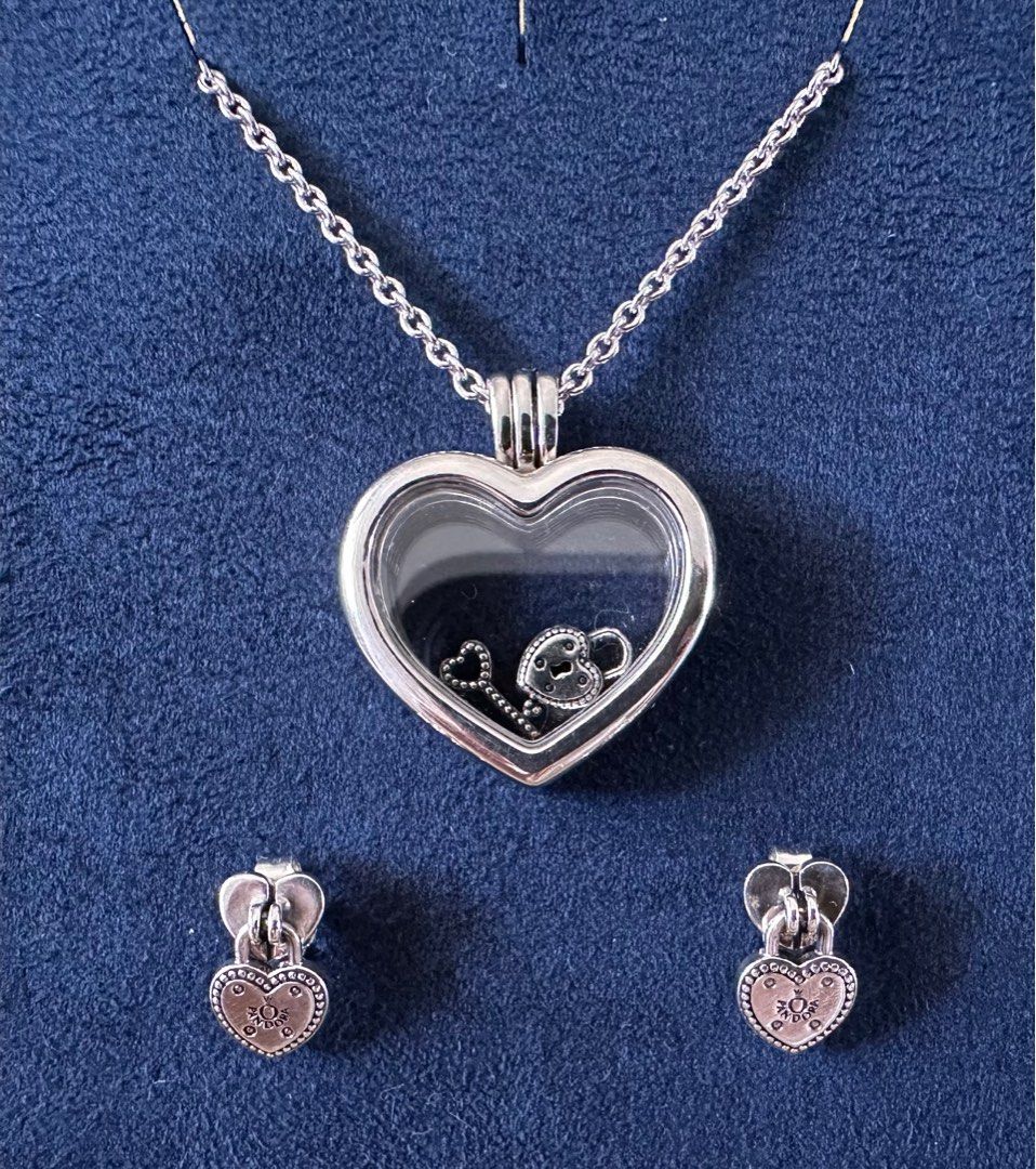 Pandora Chains With Pendant Love Locket Pendant Necklace Jewelry-By Cheap  Pandora Chains