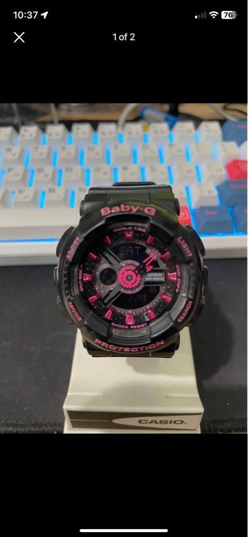 Baby G Casio 5338 Girl's Generation Time on Carousell