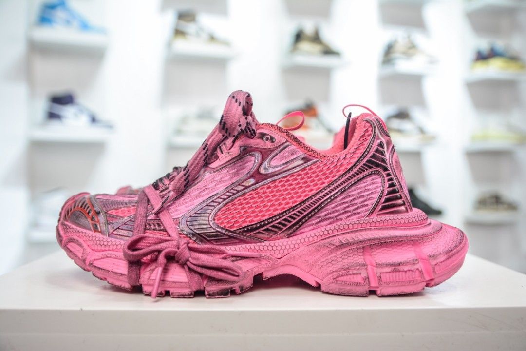 Balenciaga sneakers mens pink hot sale
