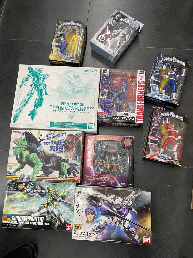 Ban Dai Assorted figurines, Hobbies & Toys, Toys & Games on Carousell