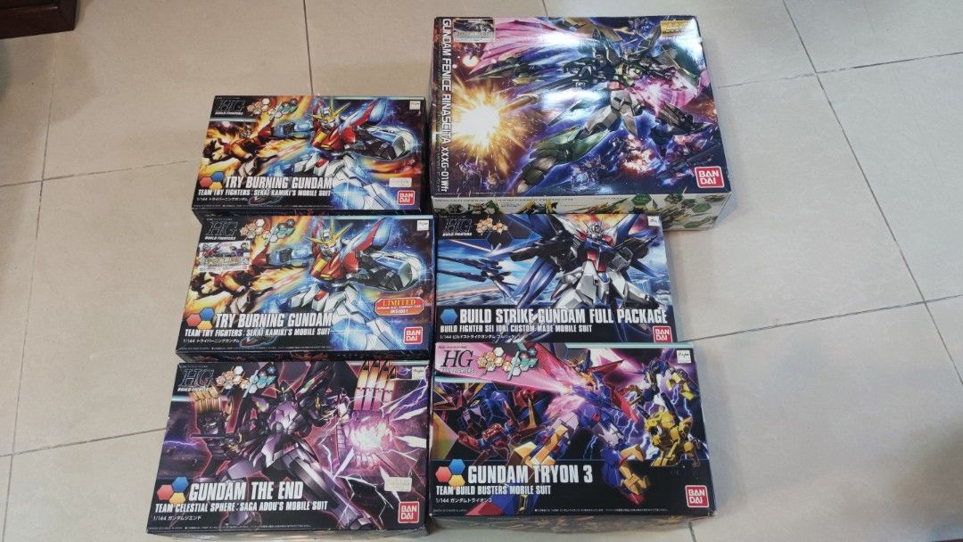 Bandai Gundam build fighter HG & MG 高達創戰者模型, 興趣及遊戲