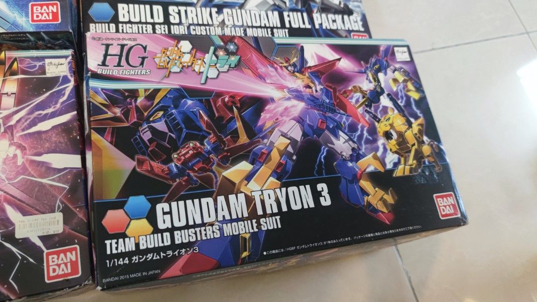 Bandai Gundam build fighter HG & MG 高達創戰者模型, 興趣及遊戲