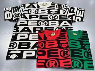 BAPE LUX SPORT PATTERN OVERSIZED TEE