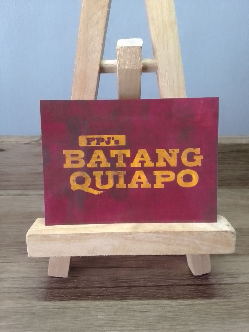 "BATANG QUIAPO" FAN CARD CUSTOM, Hobbies & Toys, Memorabilia
