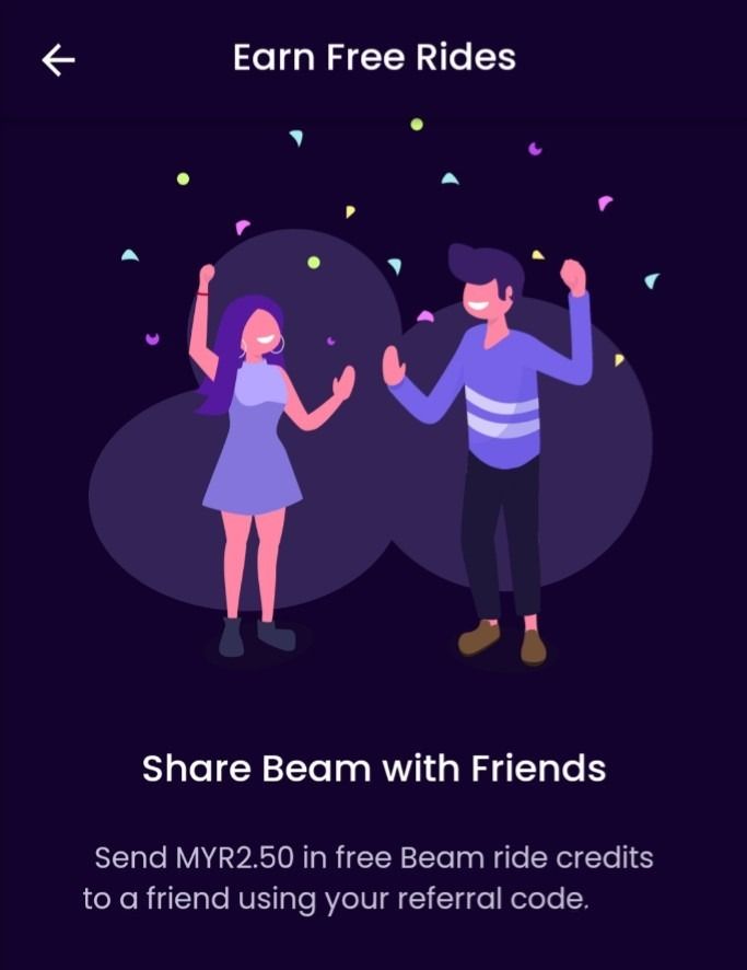 BEAM EScooter Malaysia Promo Code KvTfrt, Services, Others on Carousell
