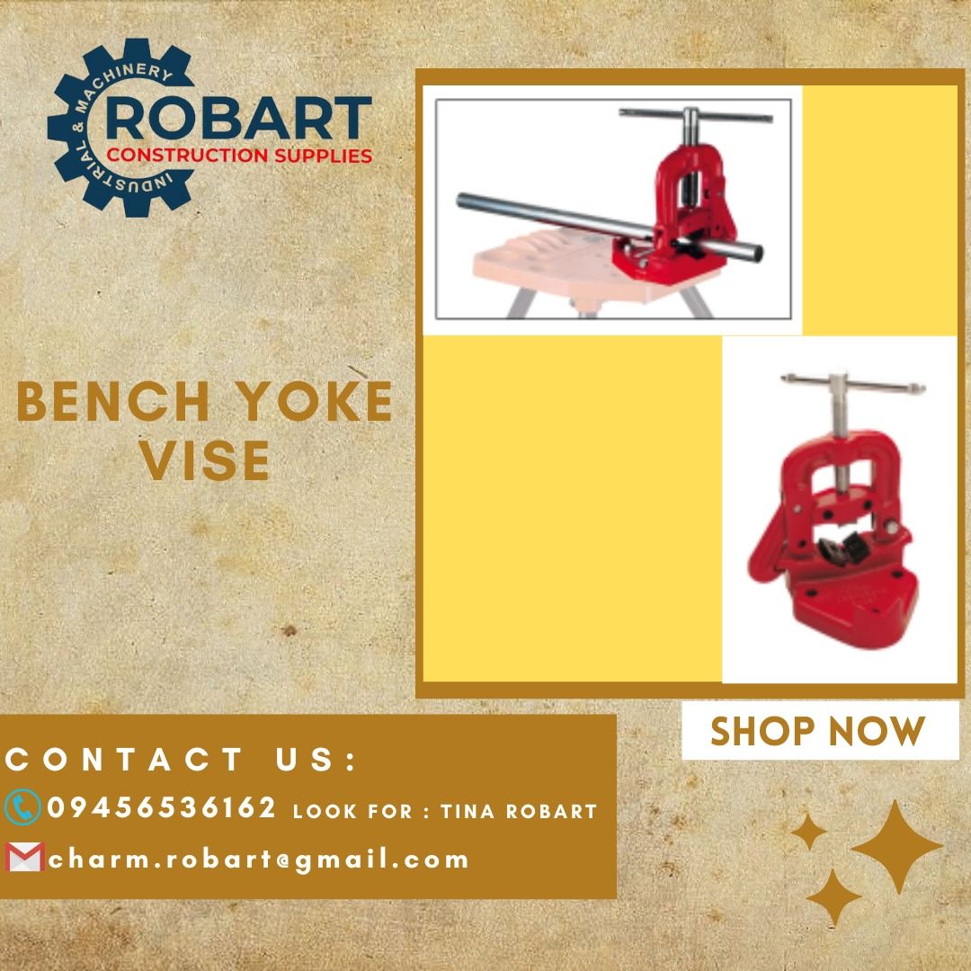BENCH YOKE VISE, Commercial & Industrial, Construction Tools