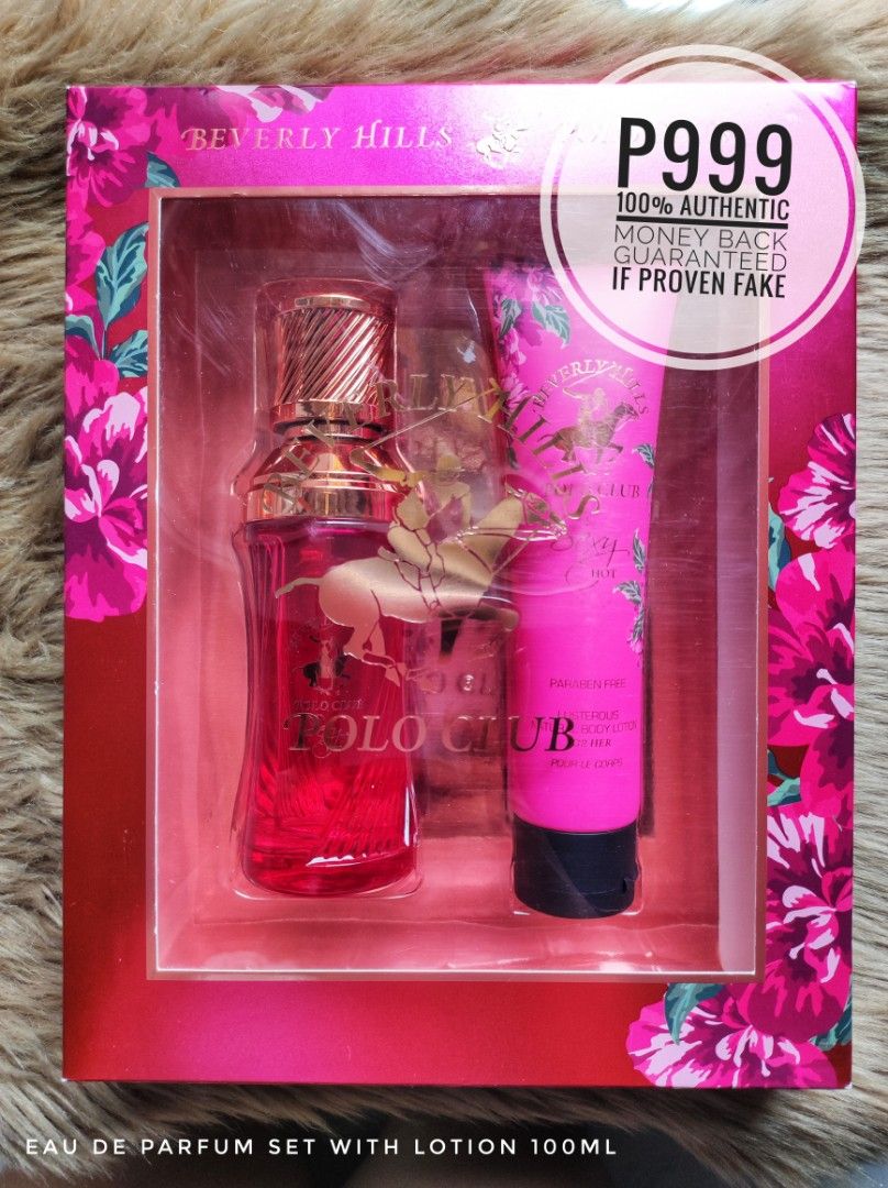 Beverly hills polo club hot perfume set hotsell