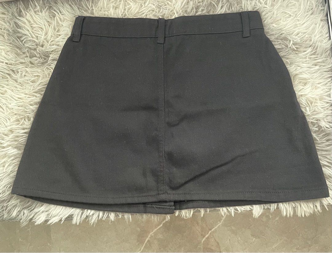 Black jean skirt 60 sale