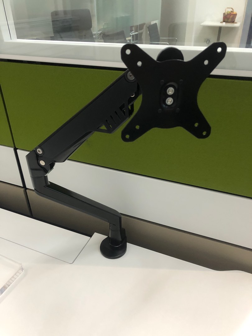 Black Monitor Arm CMS [CLEARENCE], Computers & Tech, Office & Business
