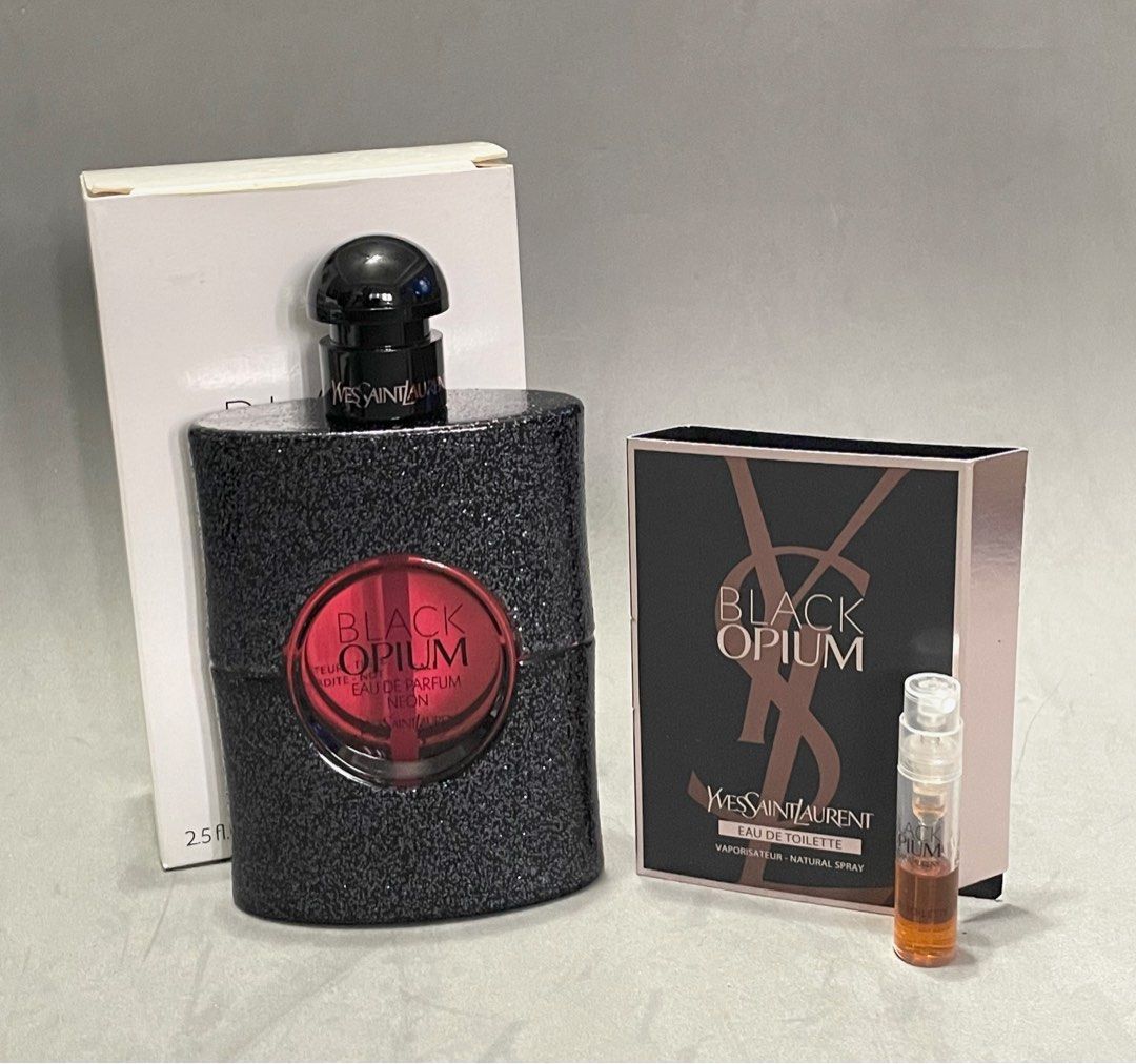 Black opium online neon tester