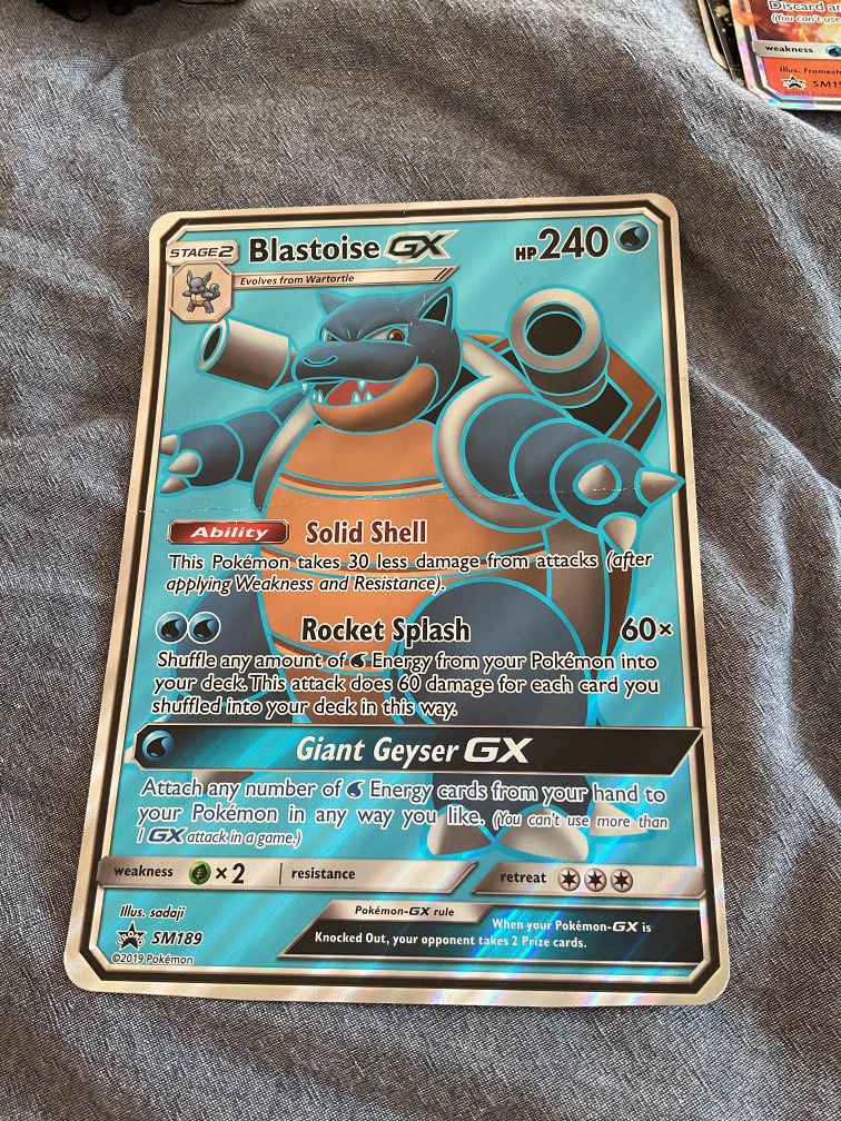 blastoise gx pokemon card value Blastoise GX - 35/214 - Unbroken Bonds main image 1