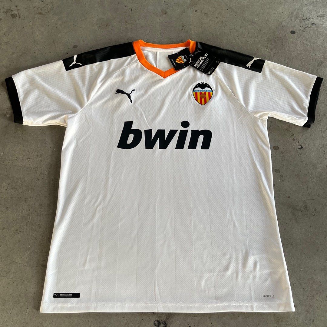 BNWT Original Valencia puma 2019 2020 home football jersey jersi M