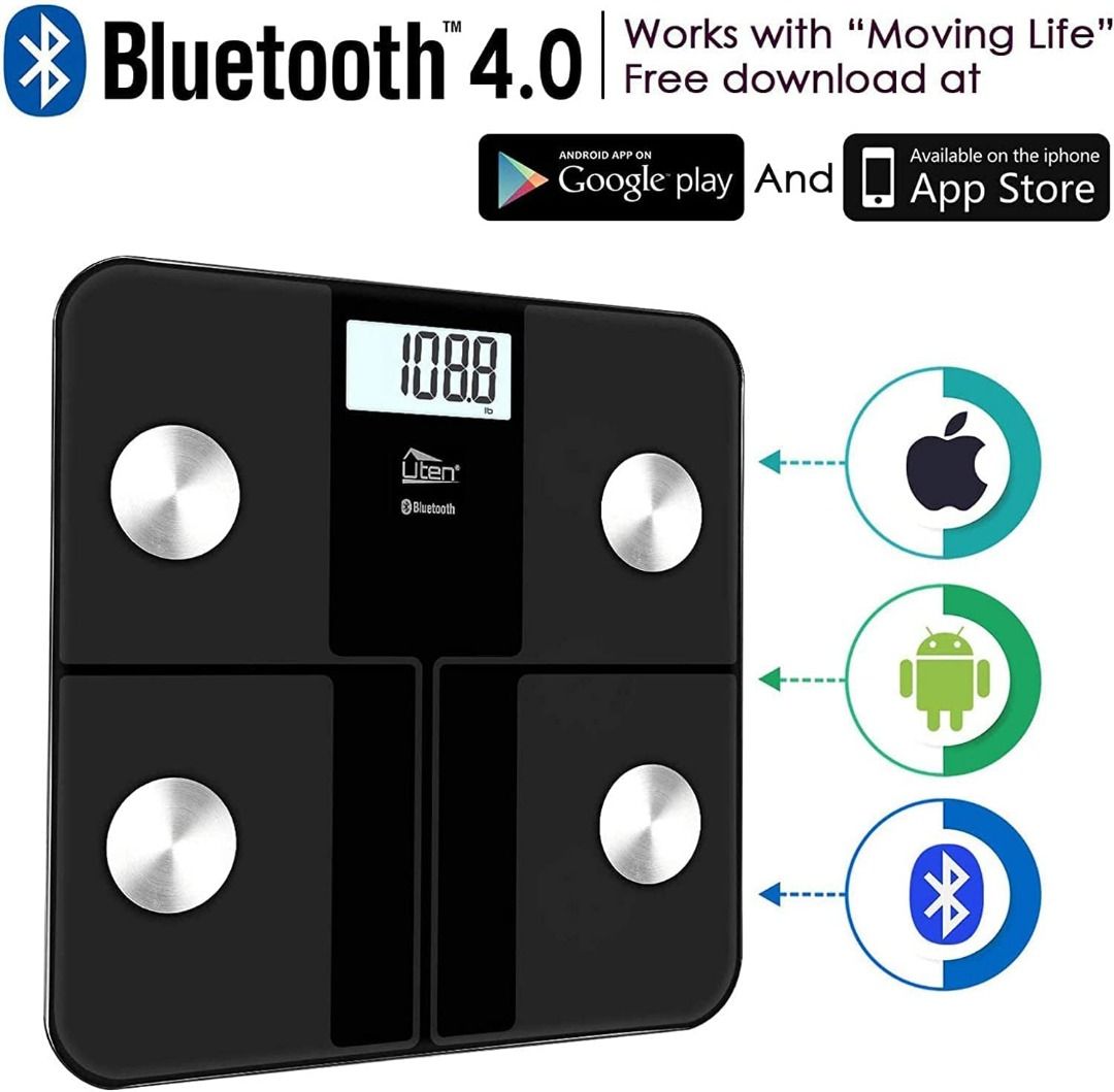 Uten Digital Smart Bluetooth Electronic Body Analysis Scale